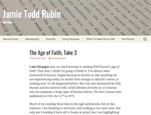 Tablet Screenshot of jamierubin.net